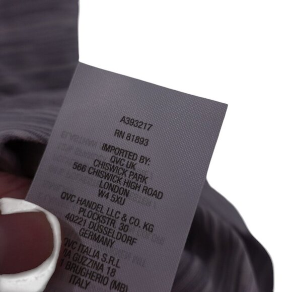 NWT Zuda Knit Tank Top Sz 3X Gray Space Dye Seaming Detail Slim Fit Sleeveless - Picture 5 of 9